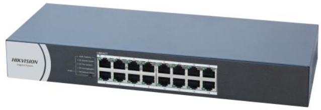 16-Port Gigabit Unmanaged Switch — DS-3E0516R-O