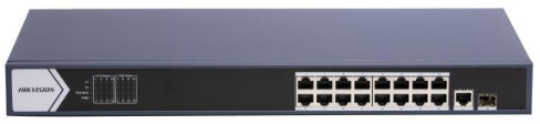 16 Port Gigabit Unmanaged POE Switch — DS-3E0518P-E(O-STD)(B)