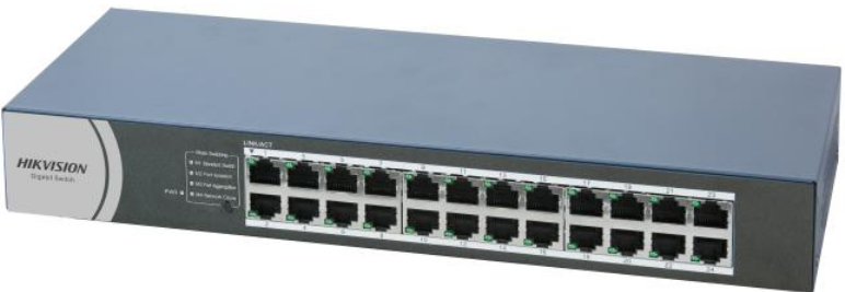 24-Port Gigabit Unmanaged Switch — DS-3E0524R-O