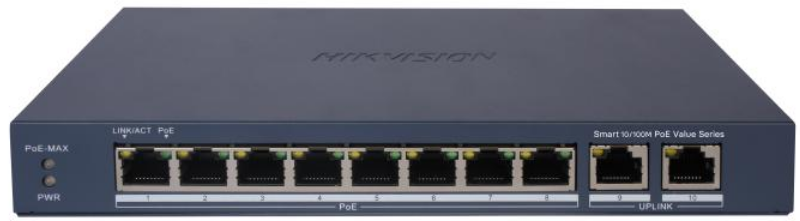 8 Port Fast Ethernet Smart POE Switch — DS-3E1310P-EI/M(O-STD)