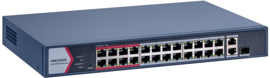 24 Port Fast Ethernet Smart POE Switch — DS-3E1326P-EI/M(O-STD)