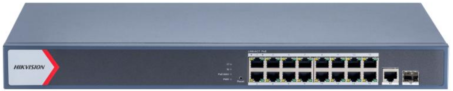 16 Port Gigabit Smart Managed POE Switch — DS-3E1518P-EI(O-STD)V2