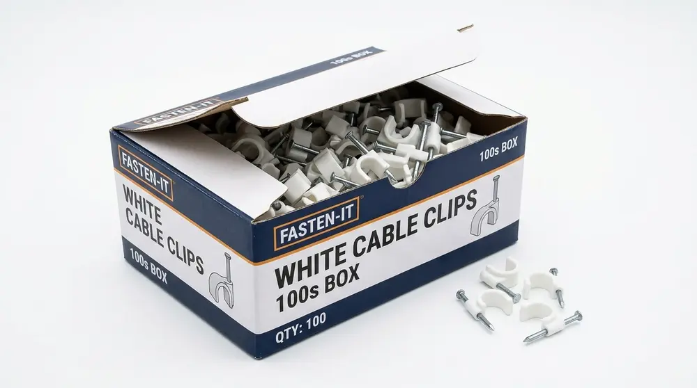Cable Clips (Box of 100) — CLIPS-100