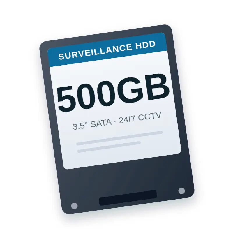 500 GB CCTV Surveillance Hard Disk