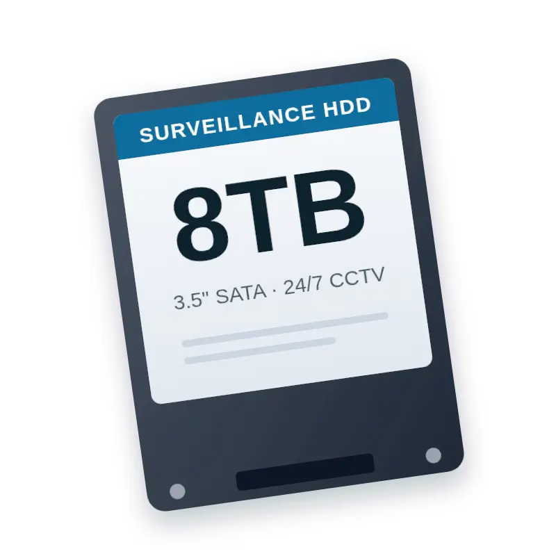 8 TB CCTV Surveillance Hard Disk